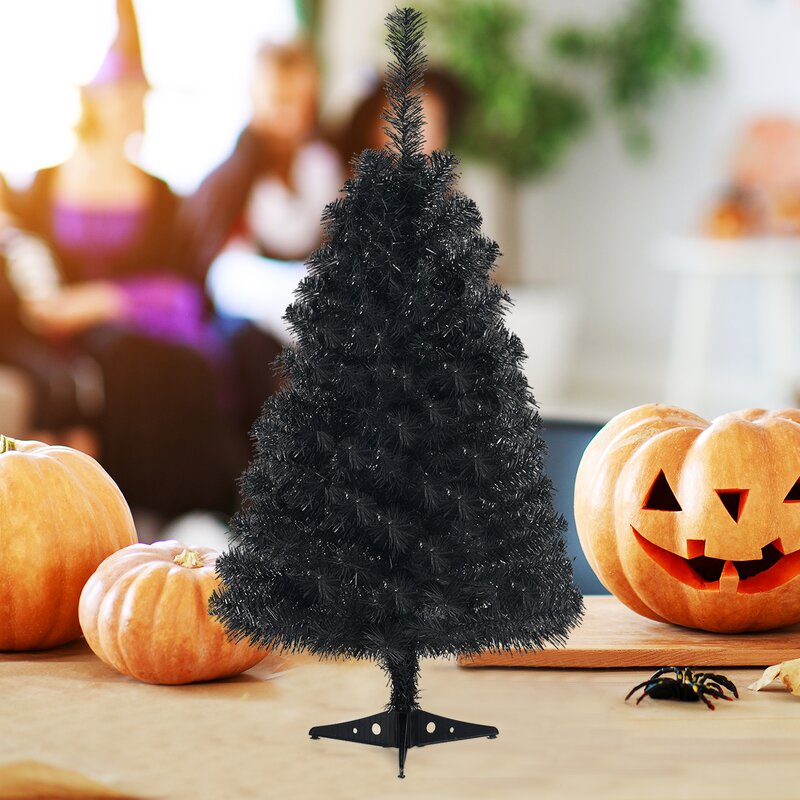 The Perfect Holiday 6' Black Canadian retailer Pine Christmas Tree